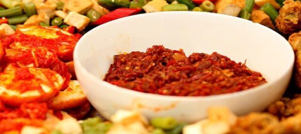 Sajian Sambal Khas Indonesia